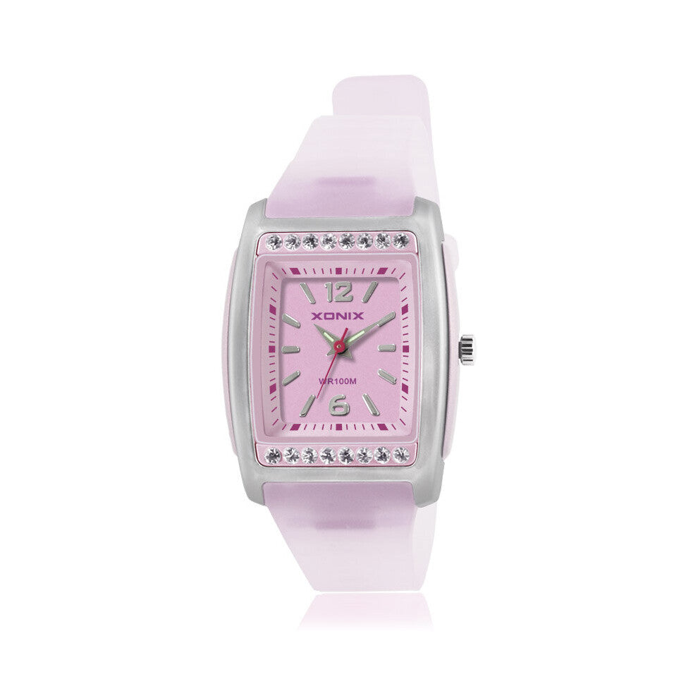 GOLDEN Ladies Quartz Women Watches PU Strap Swimming Diving Waterproof 100m Relogio Feminino RE