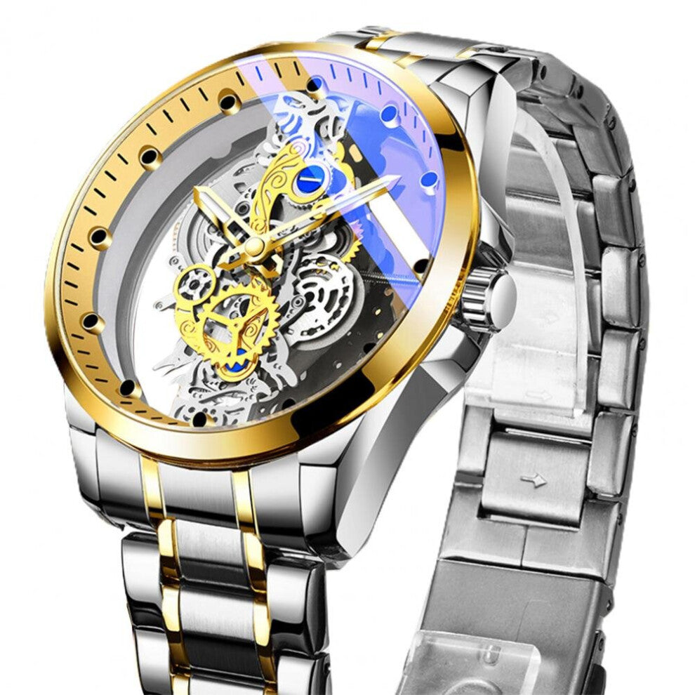 Delicate Wrist Watch Hollow Decoration Jewelry Accessories Steel Band Quartz Wristwatch