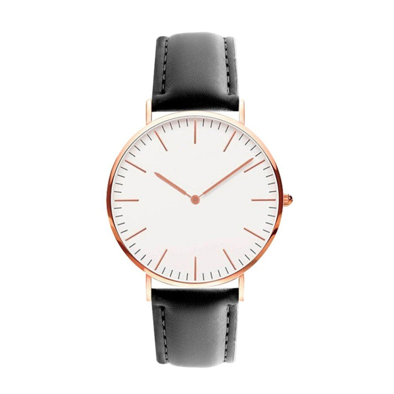 Men Watch Roman Numerals Blu-ray Faux Leather Band Quartz Analog Business Wrist Watch Sports Watches Relojes Para Hombre