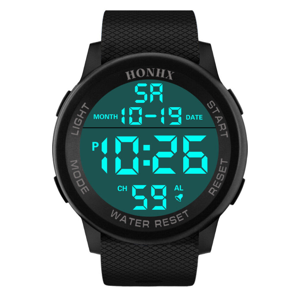 Outdoor Sport Watch Men Multifunction Watches Alarm Clock Waterproof Digital Reloj LED Display Mirror Montre Homme