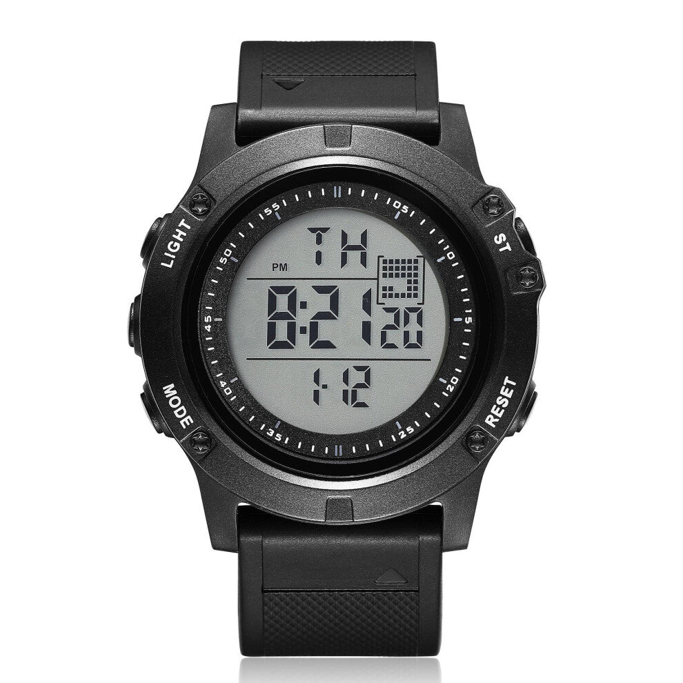 Quartz Watch for Men Digital Sports Watches 50M Waterproof LED Military Watch Wristwatches Alarm Clock Relogio Masculino