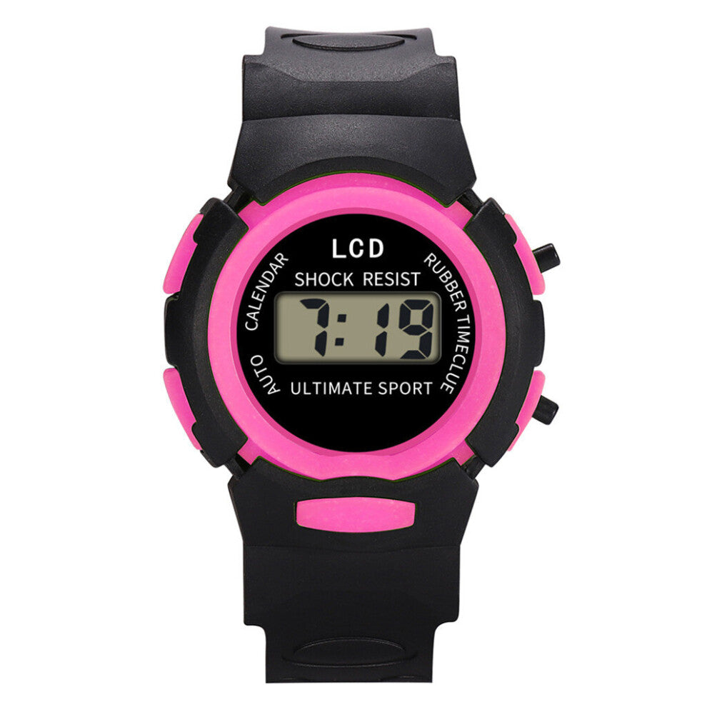 Watch For Boys LED Wrist Watch Digital Display Electronic Watches Casual Student Clock Rubber Montre Relogio Infantil
