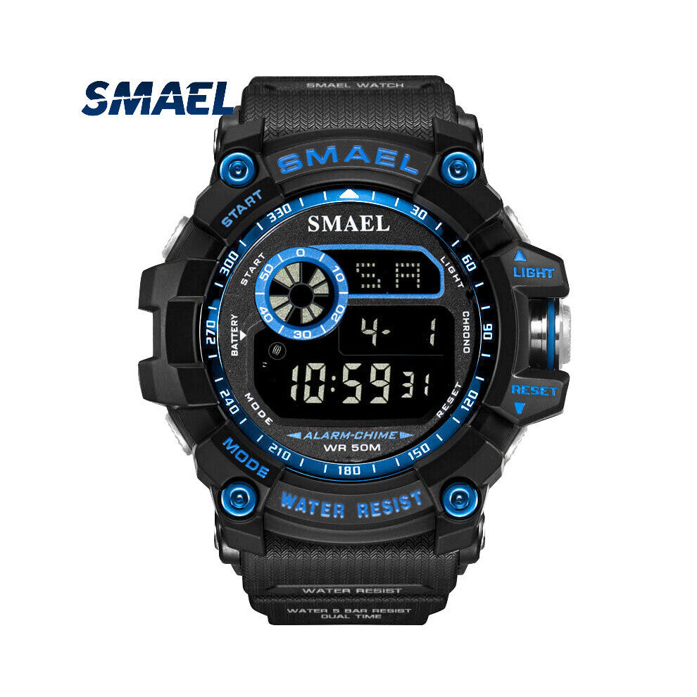 Outdoor Sports Watches for Men Digital Watch Men's Electronic Military Clock Male Big Dial Watch Relogio Masculino