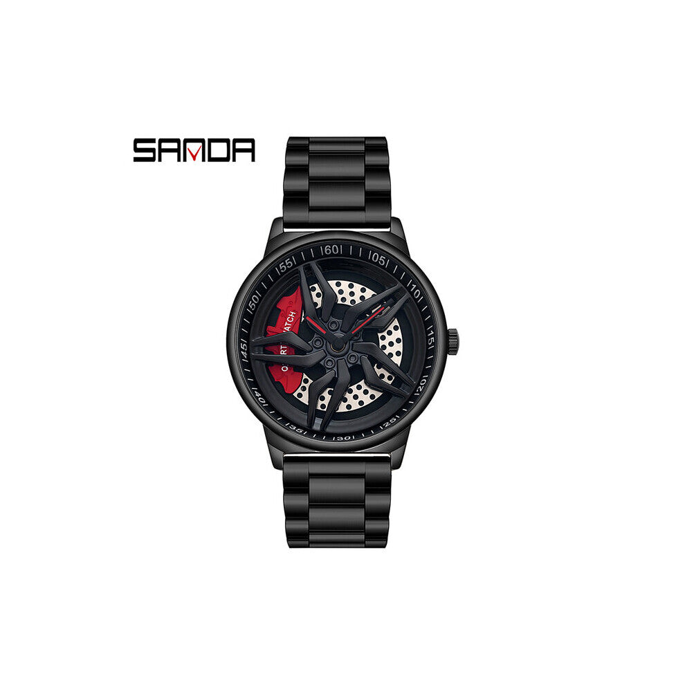 Men Watches Rotate Dials Quartz Wristwatch For Male Clock 30M Waterproof Relogio Masculino P1062