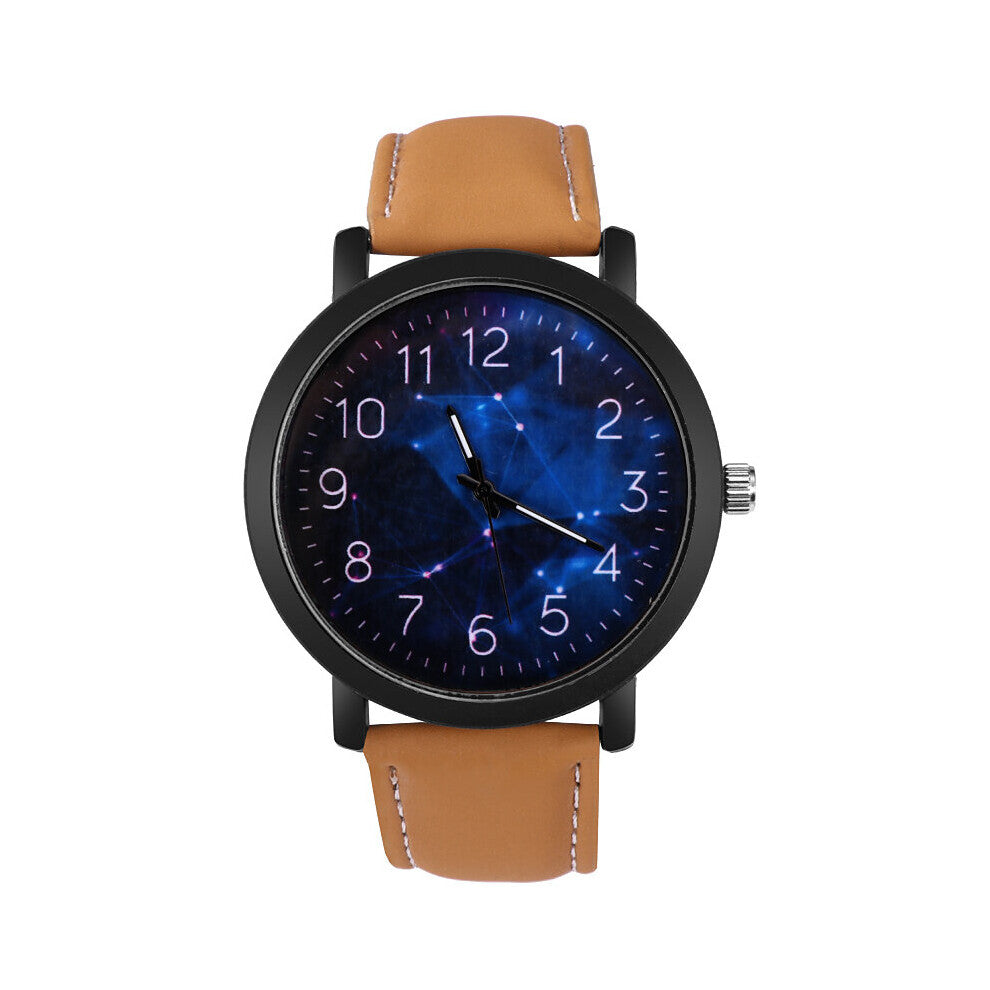 Watch Wood grain dial Casual Leather Quartz Watch Men Watches Wristwatch Hombre Hour Male Clock