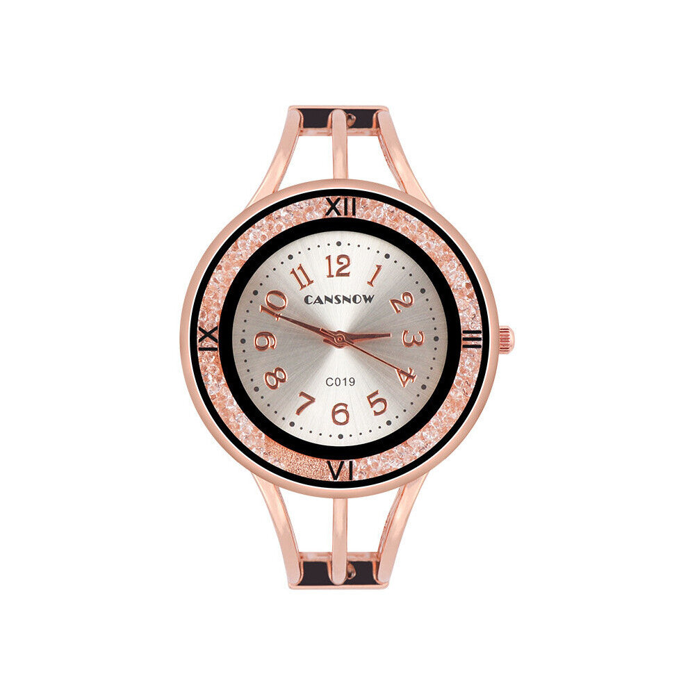 Women's Watches Top Wristwatch for Woman Casual Rhinestone Ladies Bracelet Quartz Clock montre femme