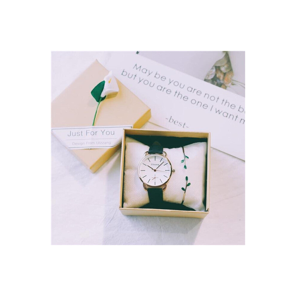 Accessories Attached Watch & Bangles&Box Women Ladies Wristwatches Bracelets Bangle Female Hours Clock
