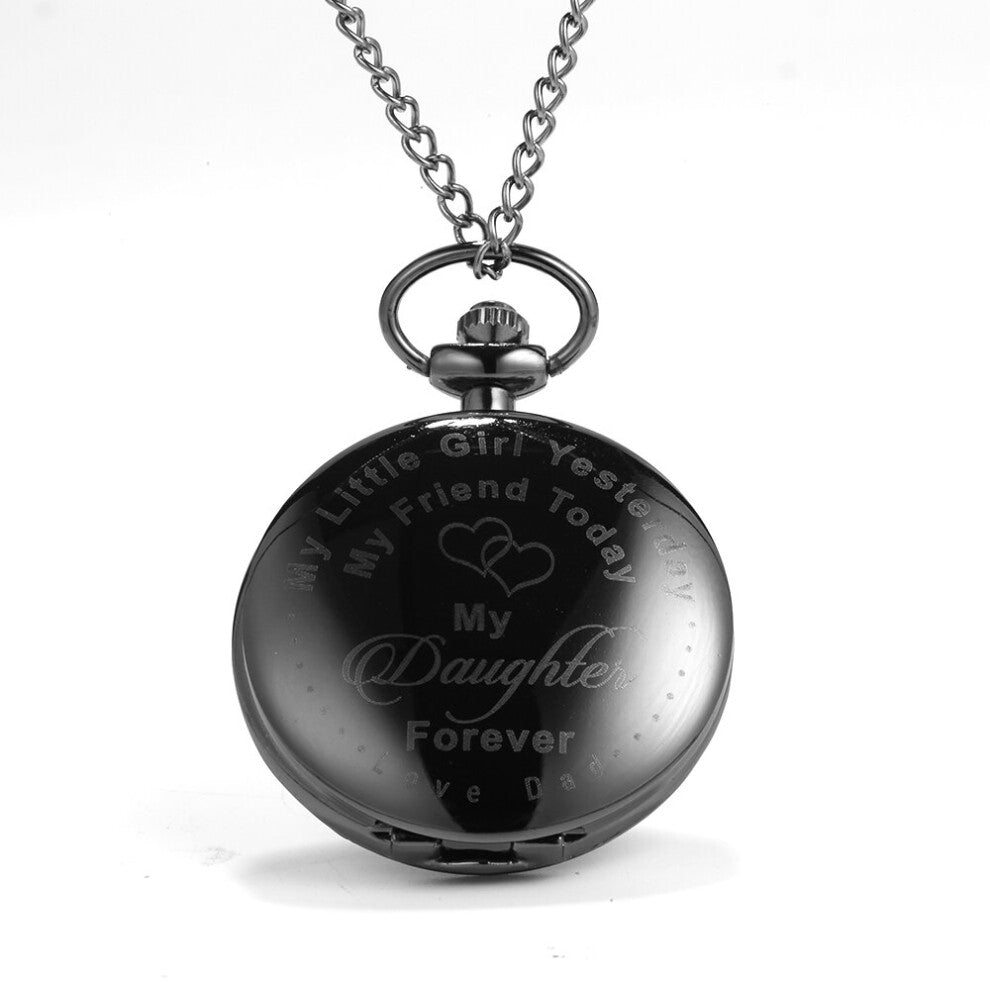 8951 Large glossy English lettering to send creative Roman pocket watch
