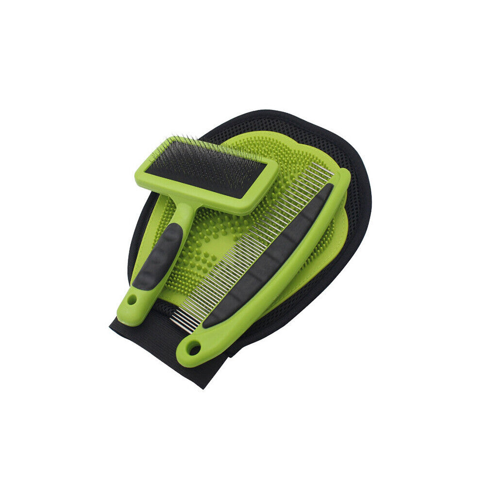 Pet Grooming Soft Dog Pin Grooming Brushes (3-Pack)