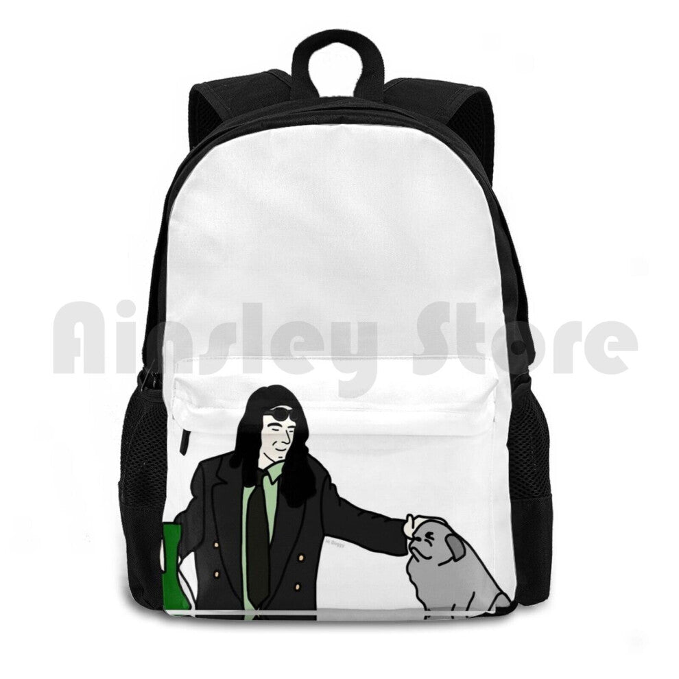 Oh Hi Doggy Outdoor Hiking Backpack Riding Climbing Sports Bag Doggy Hi The Wiseau Funny Dog Comedy