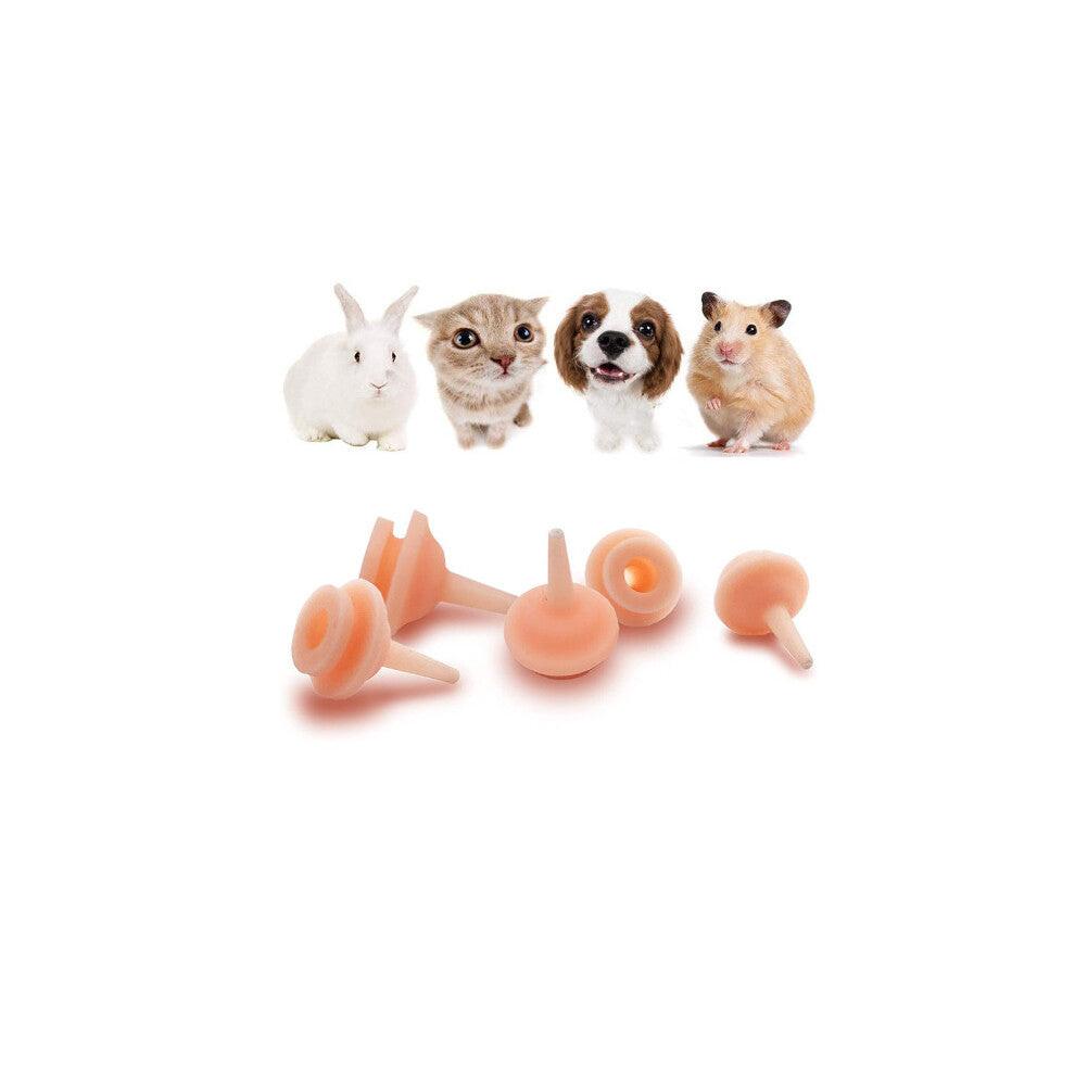 10pcs Pet silicone pacifier feeding kittens and puppies pacifier squirrel honey weasel pacifier