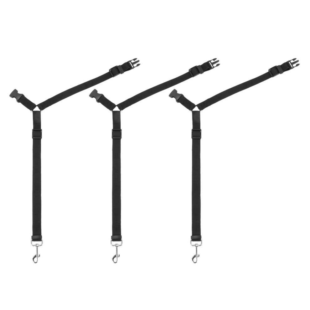 3X Pet Safety Adjustable Car Belt Harness Leash Travel Clip Strap Lead