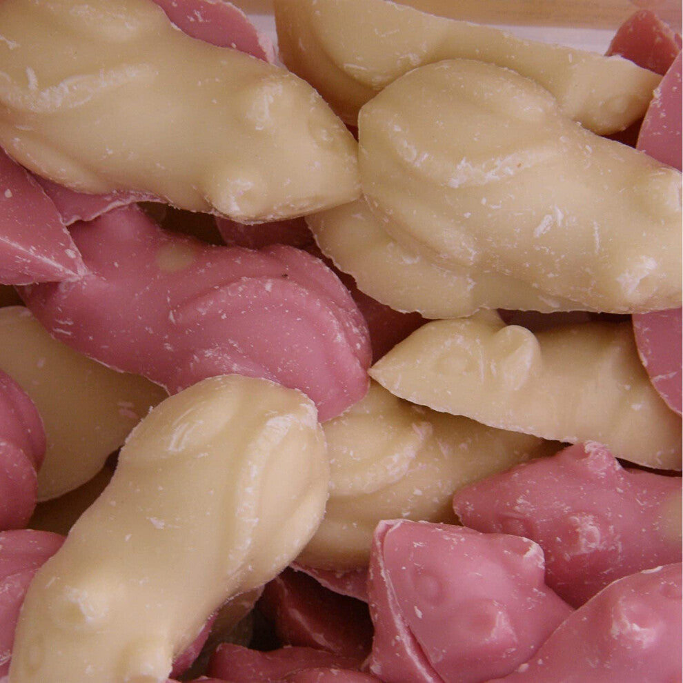 Hannah's Pink & White Mice 400gm