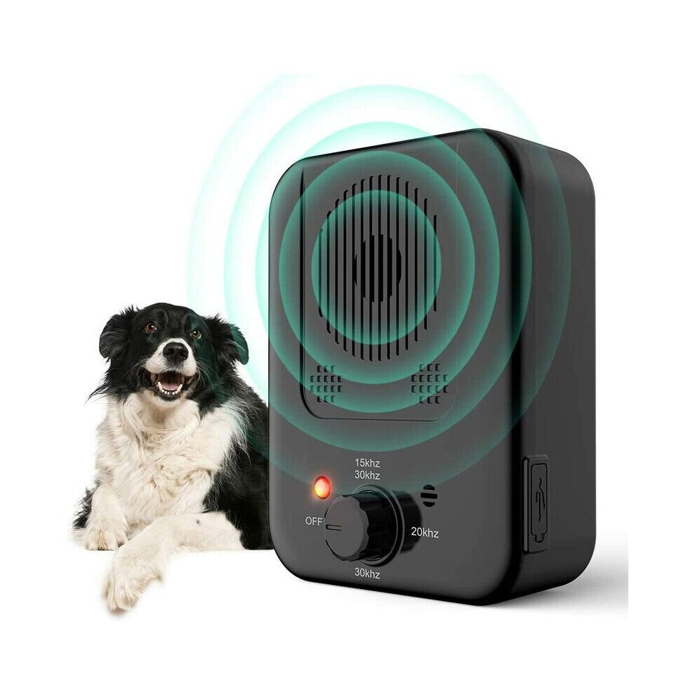 Anti Barking Dog, Ultrasonic Anti Barking, Automatic Anti Barking Dog Ultrasonic Waterproof Device for Small and Large Dogs