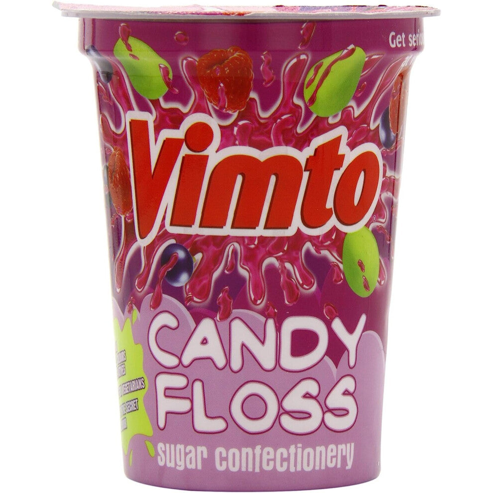 Vimto Candy Floss Cup 20g ( pack of 12 )