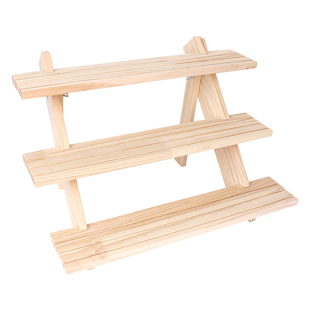 Shelf Earrings Neaclace Jewelry Storage Desktop Home Space Saving Live Streaming Layer Display Rack Bedroom Accessories