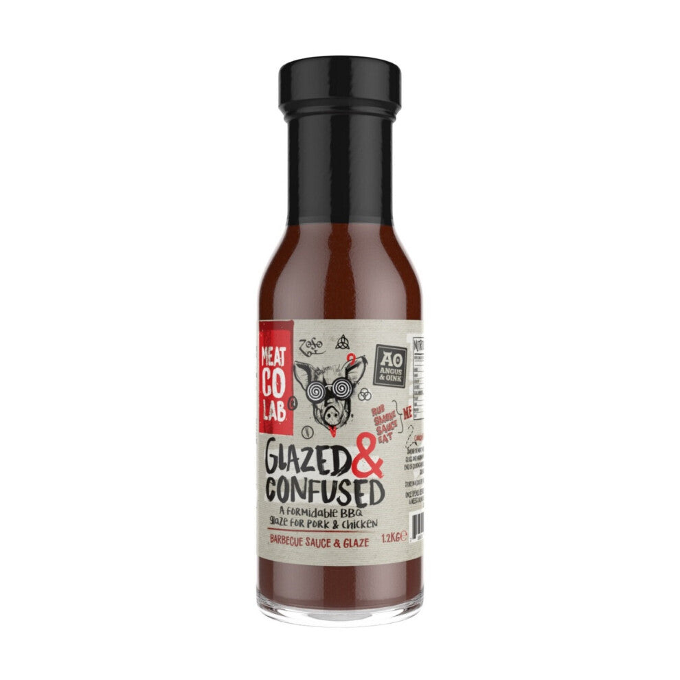 Angus & Oink Glazed and Confused Barbecue Sauce 300ml Spicy Condiment