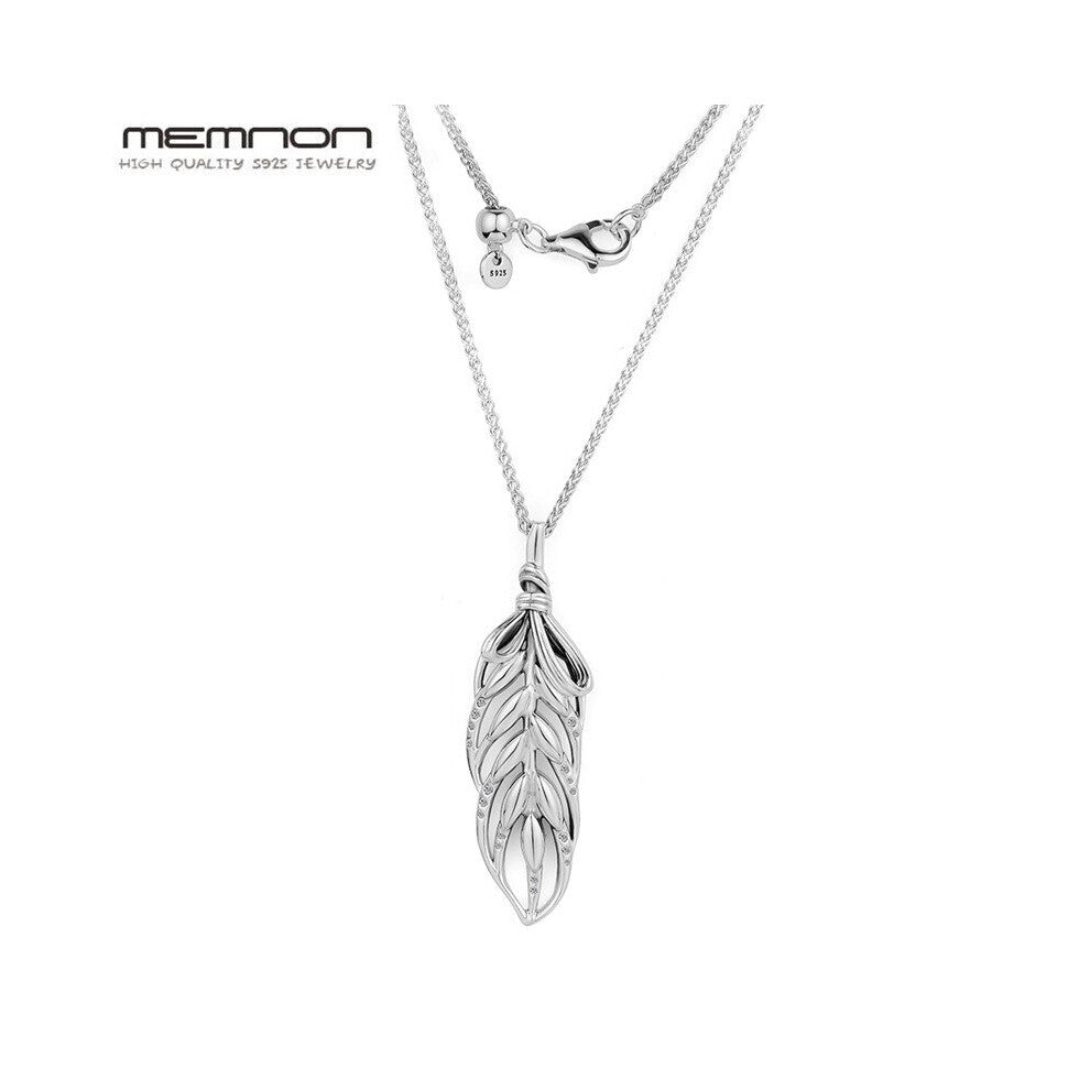sterling silver Floating Grains pendant necklaces for women 925 sterling silver link chain necklace silver 925 jewelry