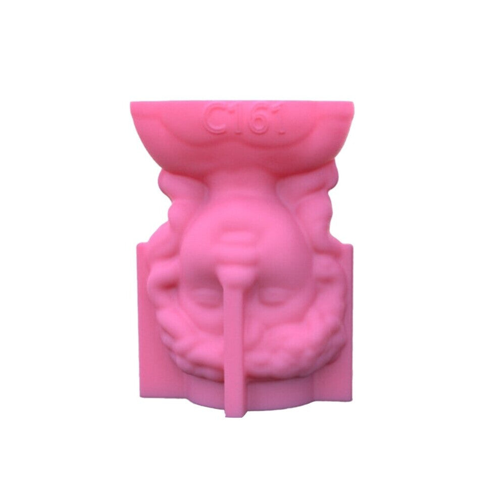 Goddess Gypsum Silicone Mold Diy Succulents Concrete Flower Pot Vase Plaster Cement Mold Clay Mold Candle Holder Drop