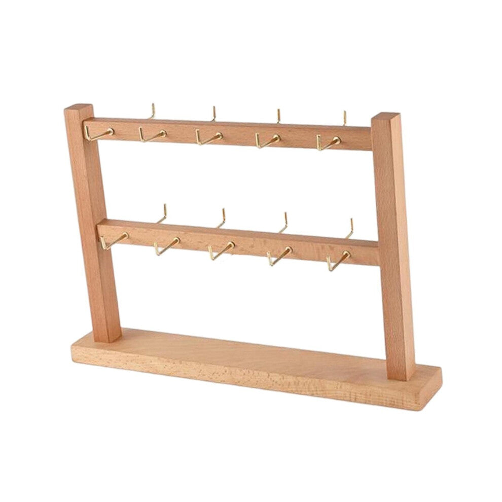 Hair Hoop Display Organizer Space Saving for Necklace Desktop Organization