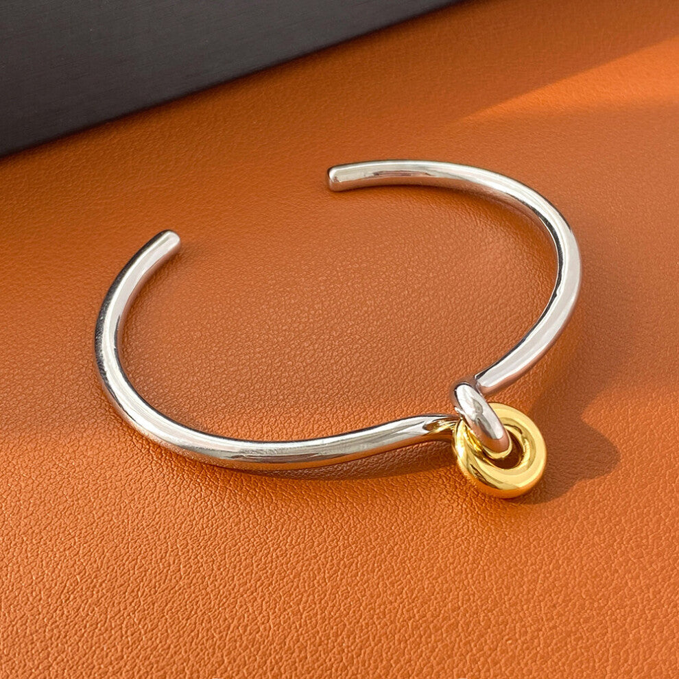 Europe Silver Opening Charm Bracelet Woman Jewelry Accessories Trends