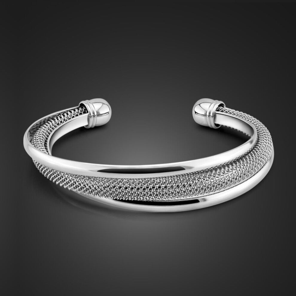Vintage 100% 925 Sterling Silve Bracelet Jewelry Accessories Bracelet Wristband Cuff Bracelets For Women Bangles