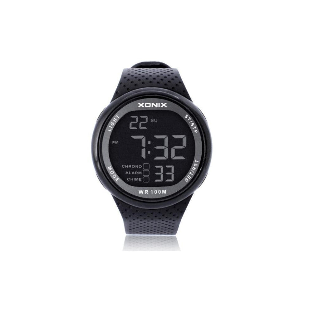 100m Swim Sport Watches Diving Watch Outdoor Military Waterproof Digital Watches Mens LED Multifunction Reloj Hombre