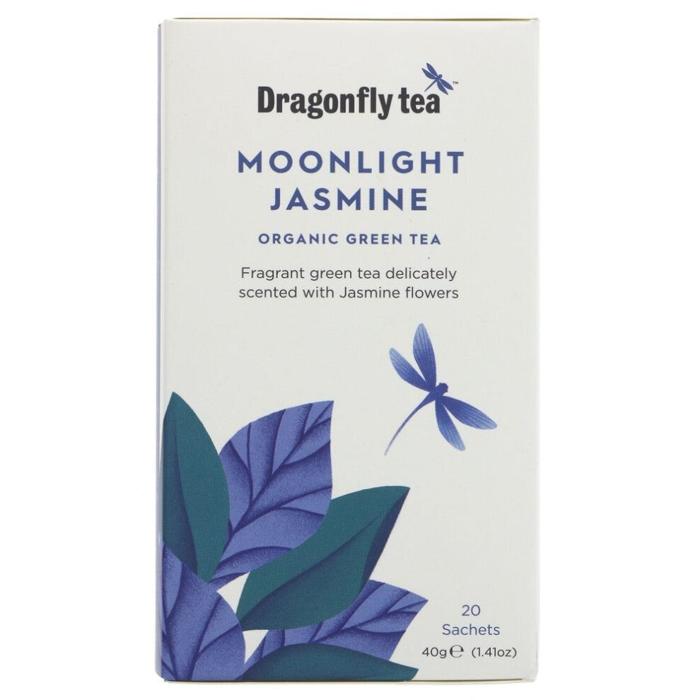 Dragonfly Tea Moonlight Jasmine 20 bags ( pack of 12 )