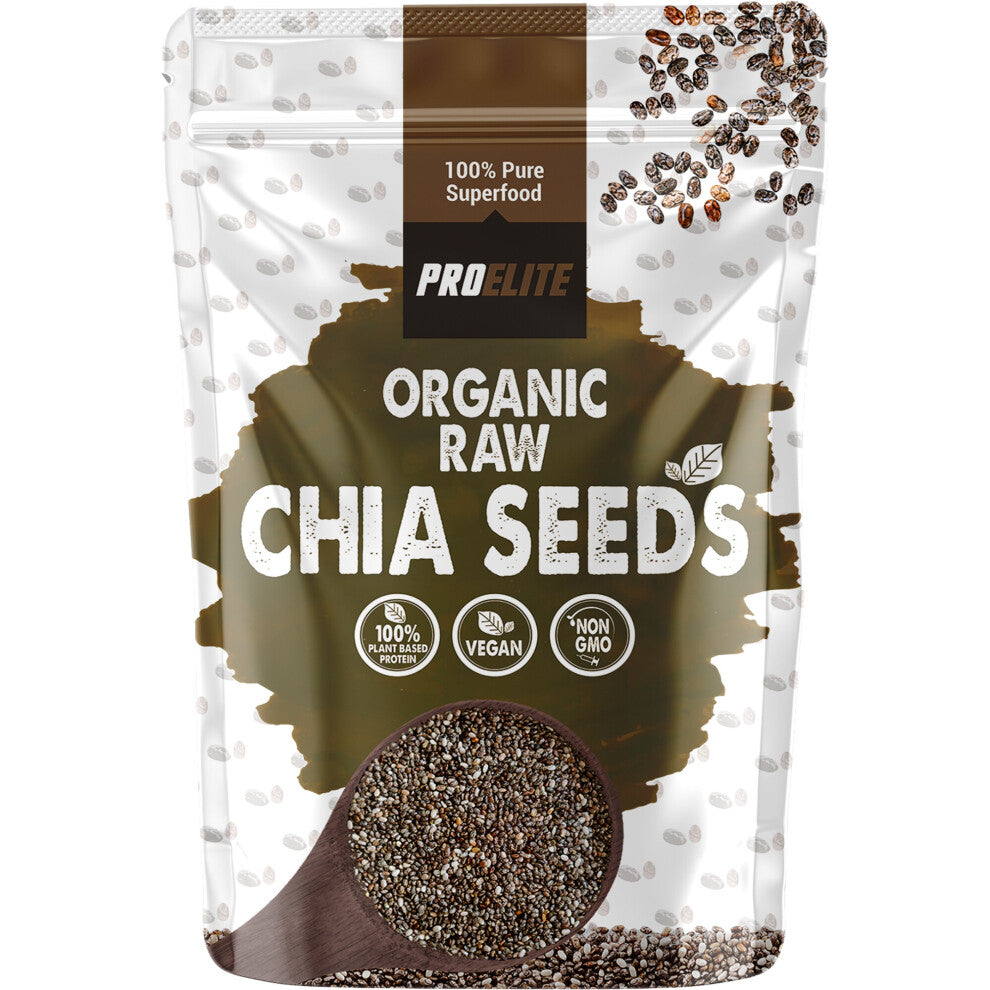 (500g) Chia Seeds Organic Raw Certified Vegan Natural