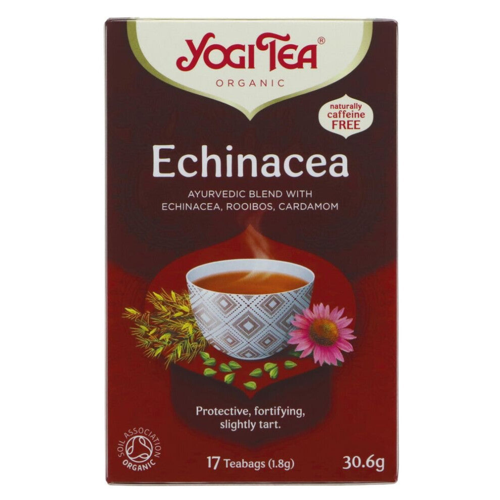 Yogi Tea Echinacea 17 bags ( pack of 6 )