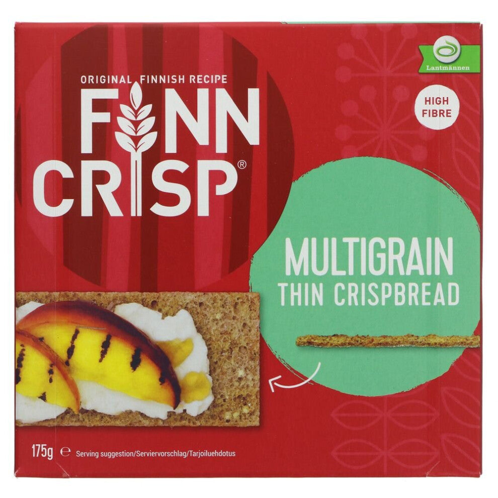 Finn Crispbreads Multigrain 175g ( pack of 9 )