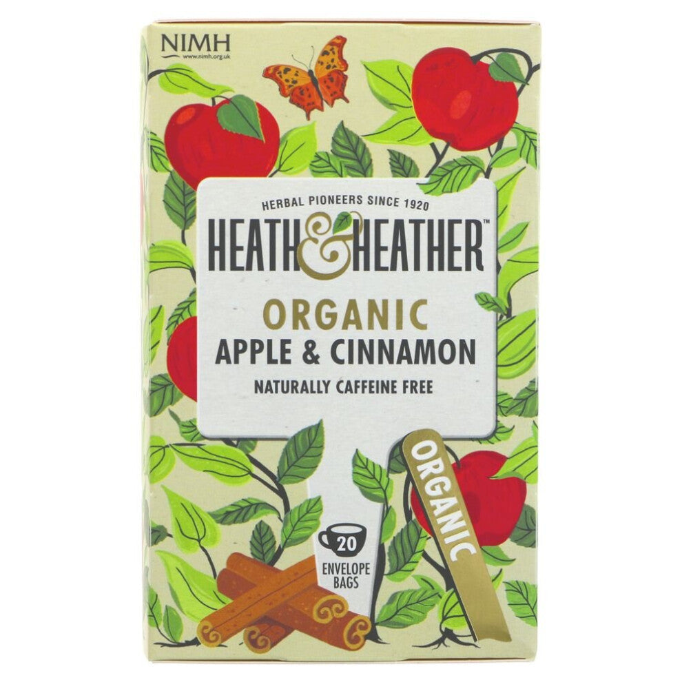 Heath And Heather Apple & Cinnamon 20 bags ( pack of 6 )