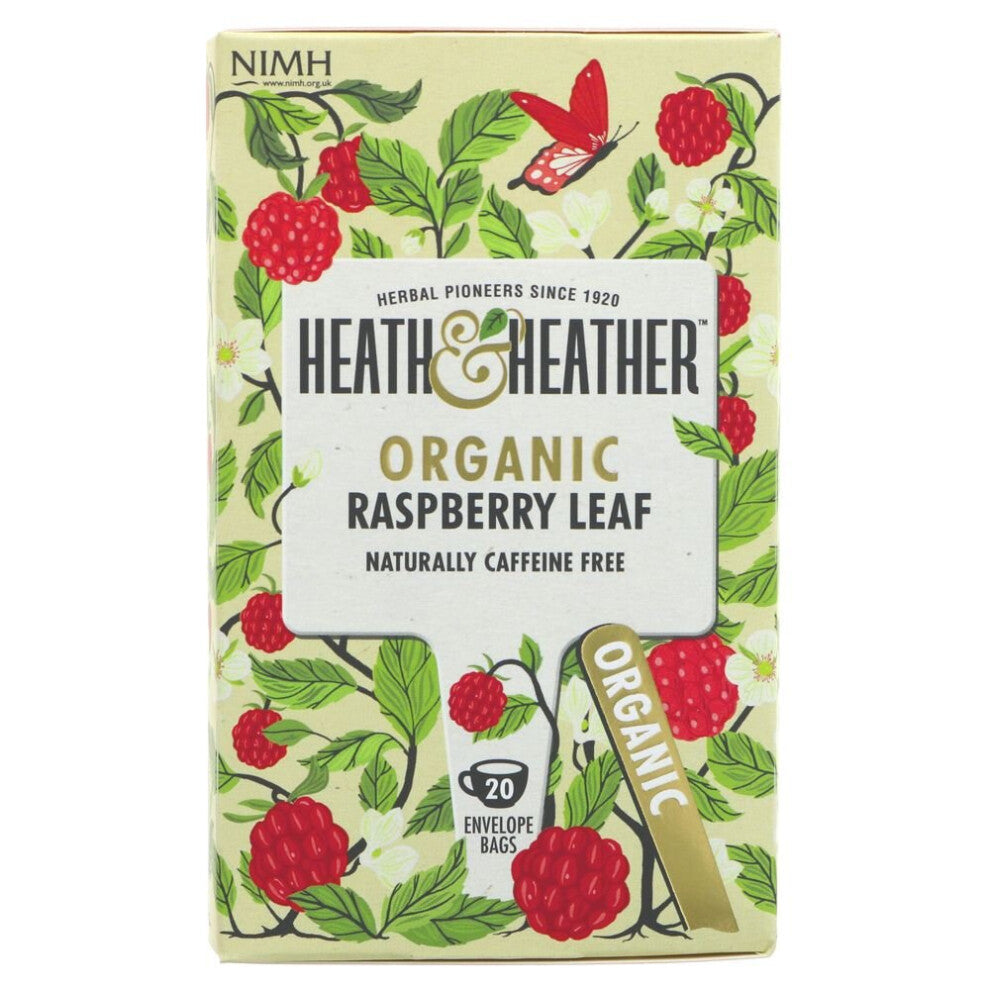 Heath And Heather Raspberry Leaf 20 bags ( pack of 6 )