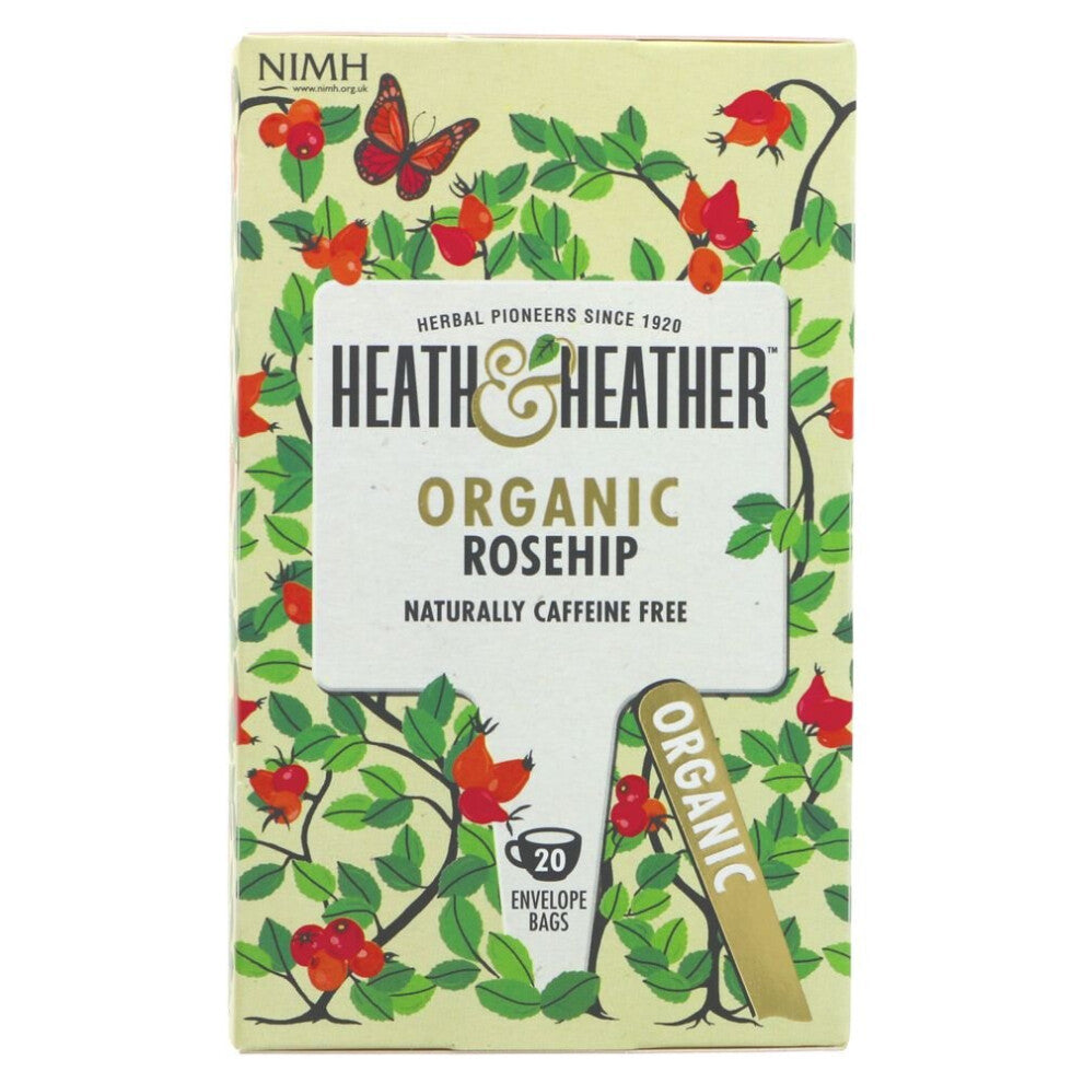 Heath And Heather Wild Rosehip 20 bags ( pack of 6 )