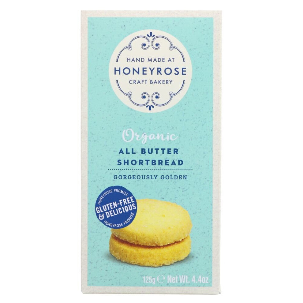 Honeyrose All Butter Shortbread 125g ( pack of 6 )