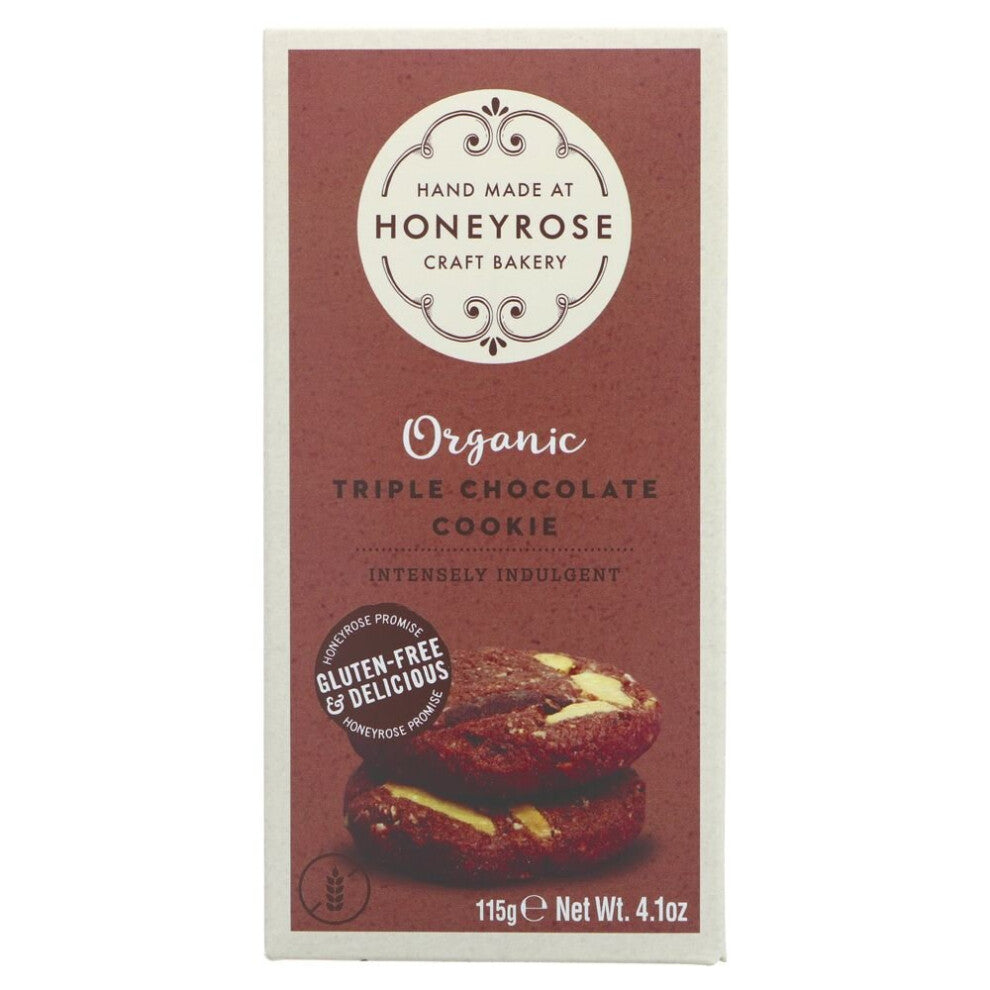 Honeyrose Triple Chocolate Cookie 115g ( pack of 6 )