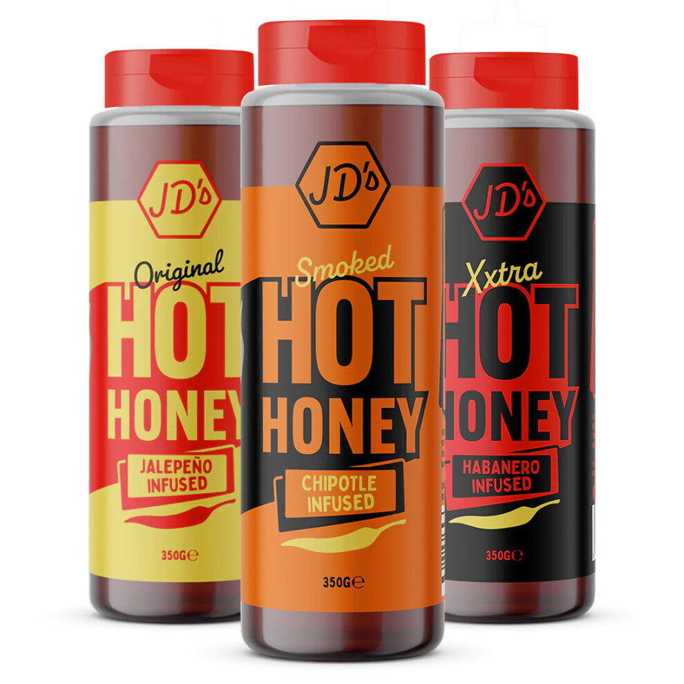 Hot Chilli Honey Jalapeno Chipotle Habanero Spicy Condiment Sauce