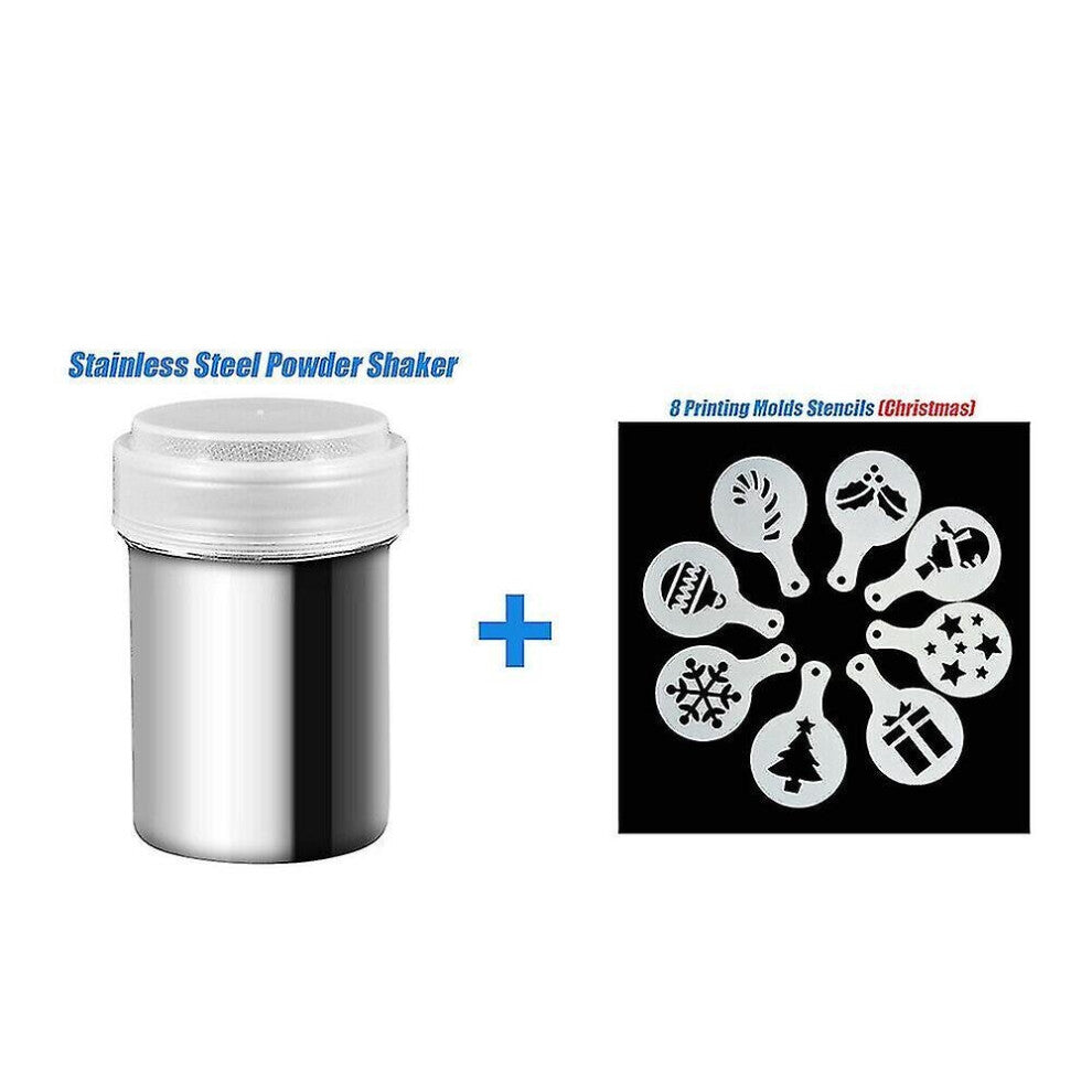 Stainless Steel Chocolate Shaker Salt Shakers Icing Sugar Powder Flour Sifter