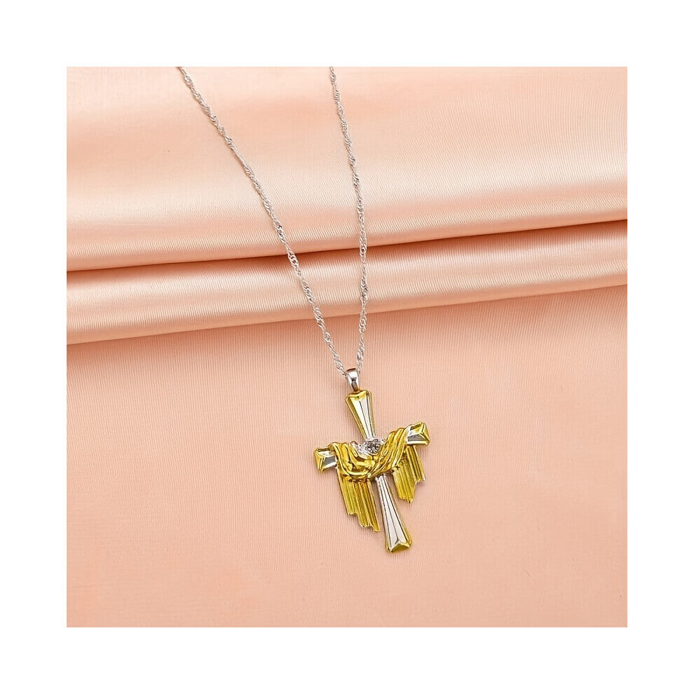 Cross Pendant Necklace Mens Necklace Christmas Gift Mens Jewelry Accessories