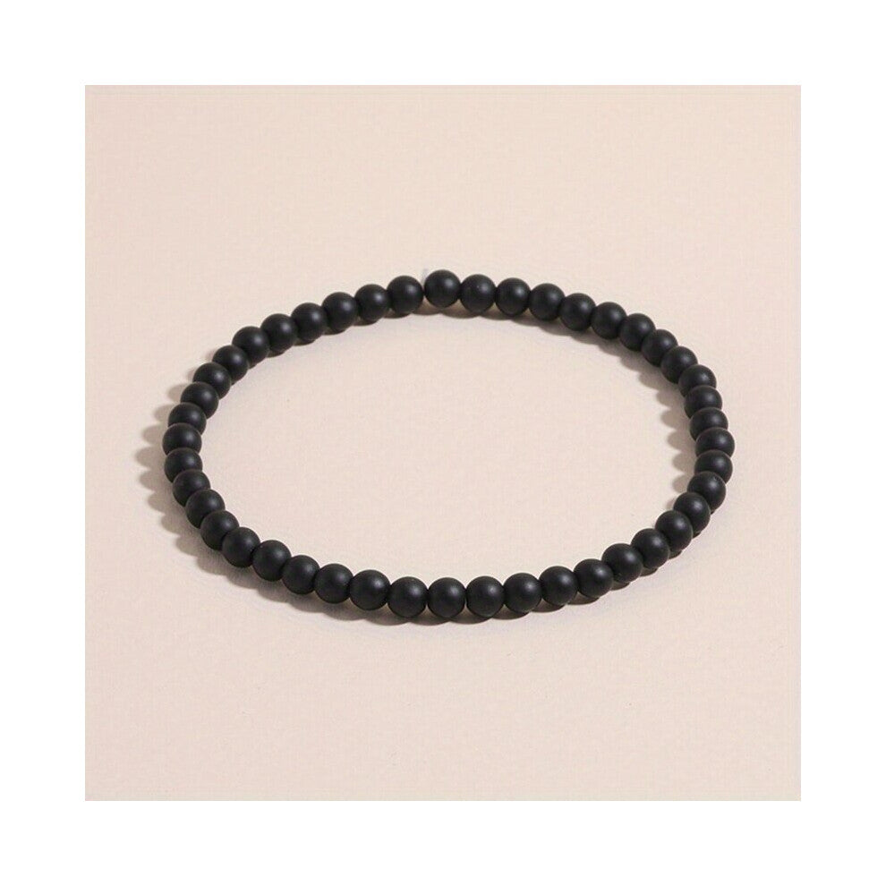 Creative Colorful Stone Beaded Bracelet Decorative Accessories Holiday Gift For Men