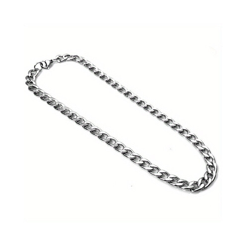 Classic Hip hop Style Silver Chain Necklace Jewelry Accessories For Men Women