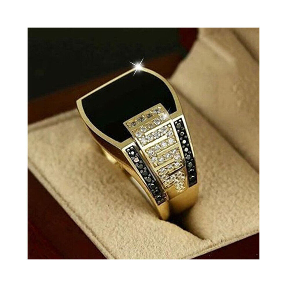 Business Mens Party Casual Accessories Noble Gentleman Engagement Wedding Ring