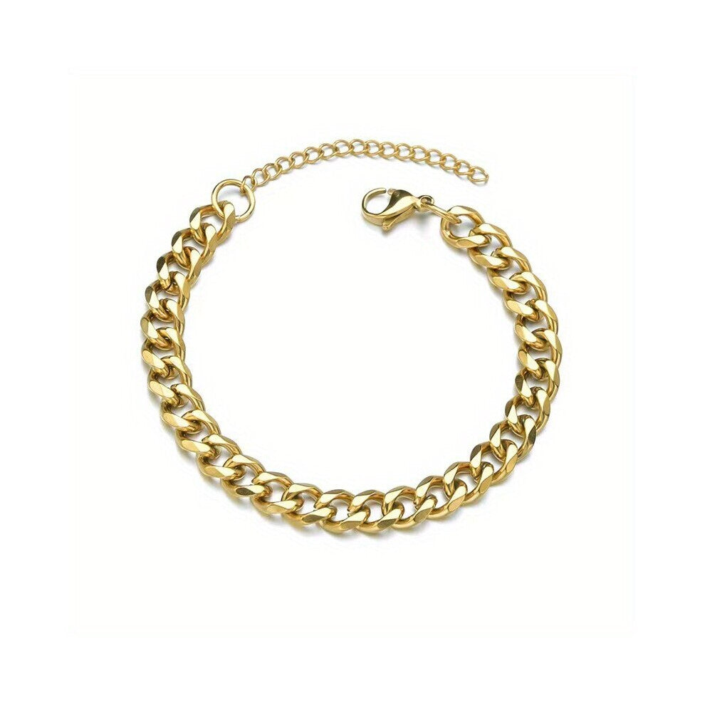 1pc Creative Cuban Chain Bracelet Decorative Accessories For Holiday Party Gift Men Accessories Mens And Womens Jewelry