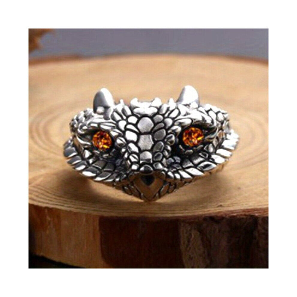 1pc Creative Vintage Snake Ring Decorative Accessories For Holiday Party Gift Men Accessories Jewelry