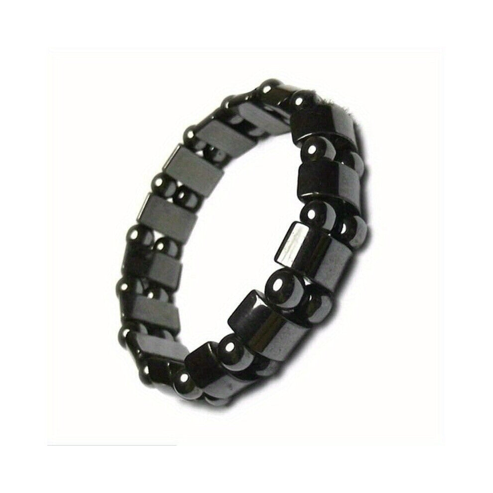 1pc Square Shape Mens Bracelet Beaded Universal Style Couple Bracelet Accessories Jewelry