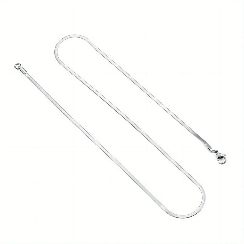 1pc Retro Creative Stainless Chain Necklace Jewelry Accessories For Men For Gift Party