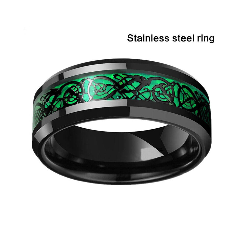 1pc High Jewelry Accessories Couple Rings Gemstone Heart Ring Womens Ring Engagement Wedding Rings For Women Stainless Steel Mens Ring