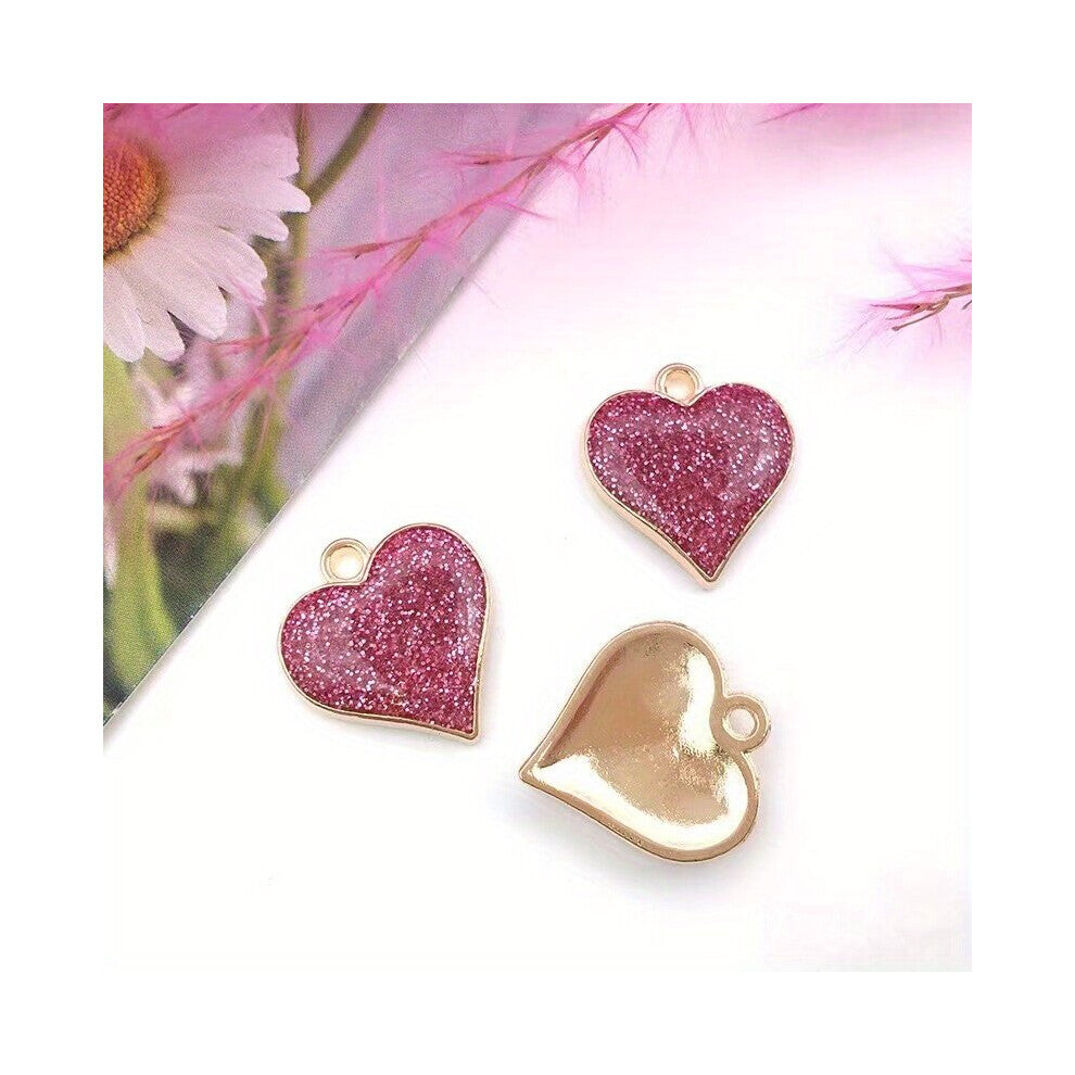 1pc Love Pendant Jewelry Accessories Mens Bracelet Necklace Jewelry Peach Heart Pendant