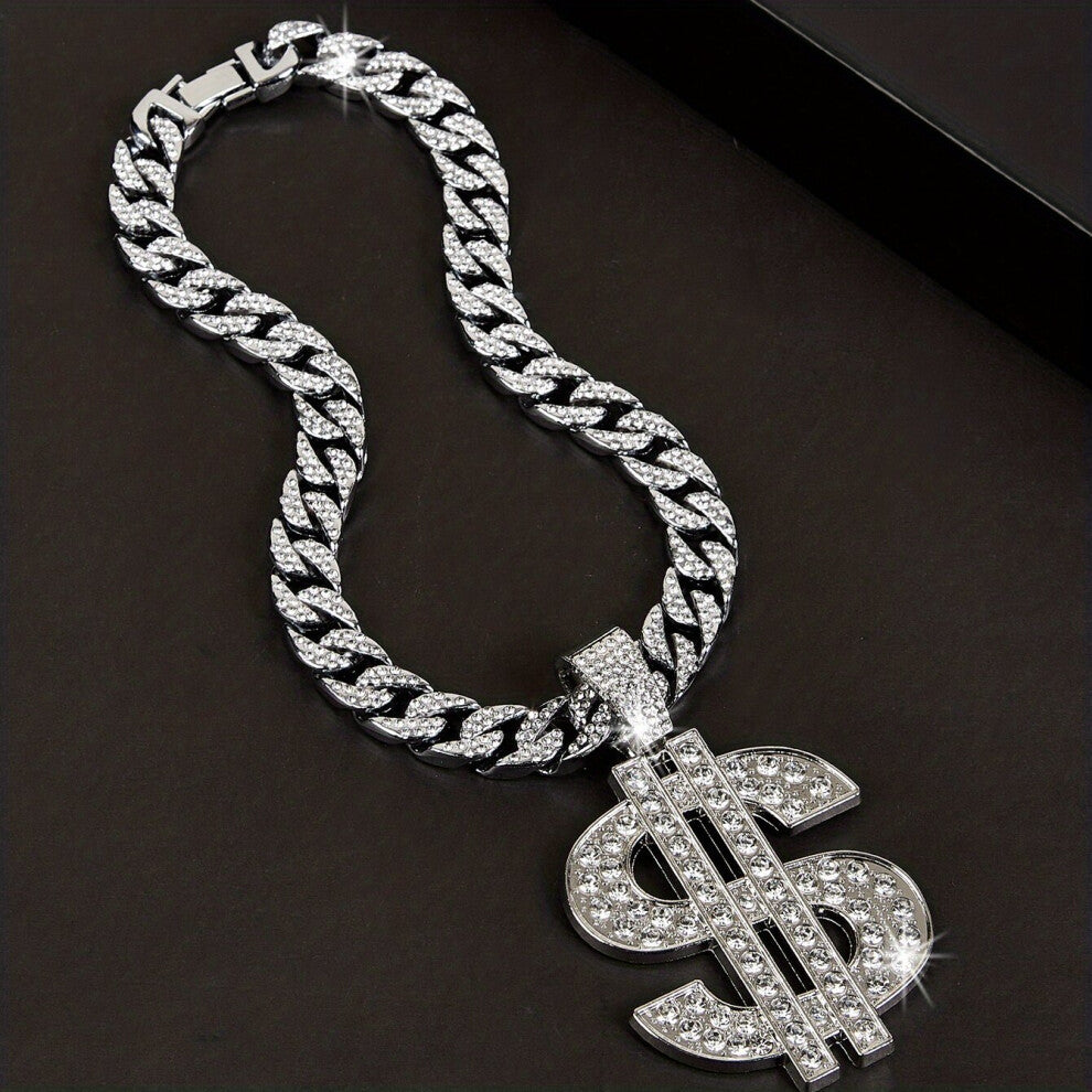 Big Dollar Pendant Cuban Chain