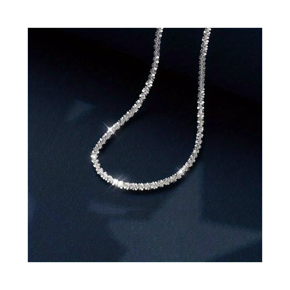1 Pc Necklace For Men Mens Necklace Stainless Steel Necklace Mens And Womens Accessories Gypsophila Stainless Steel Necklace